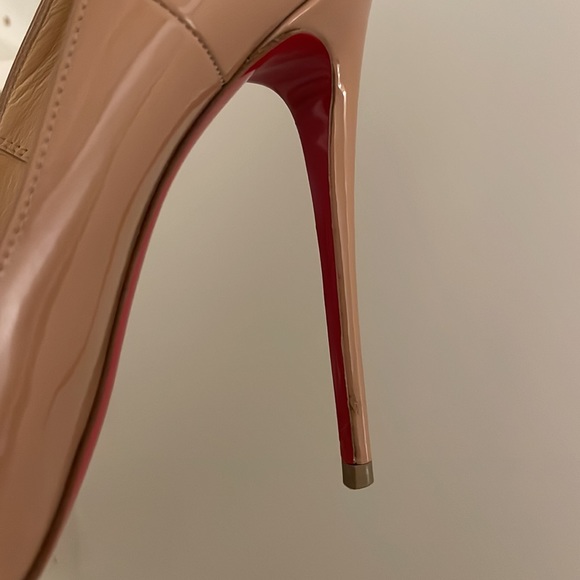 Christian Louboutin SO KATE 120mm nude patent - Picture 7 of 8